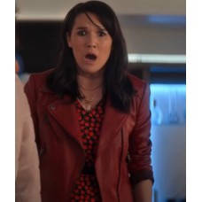 The Afterparty Zoe Chao Leather Jacket